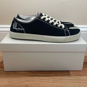 Maison Margiela Tabi Black Low Top Sneakers size 45